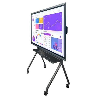 65 Zoll Interaktives Smart Whiteboard 3840x2160 4K Bildschirmpanele mit Android-Apps Software
