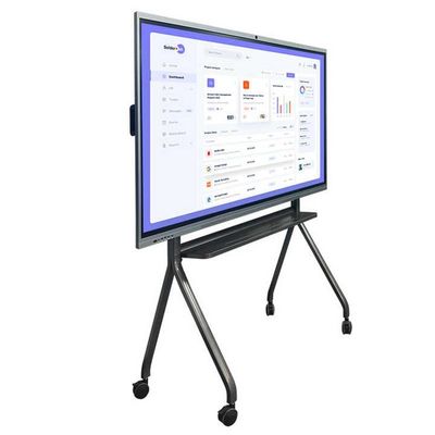 Hohe Helligkeit 350 cd/m2 65 Zoll Interaktiver Whiteboard-Bildschirm für interaktive Präsentationen