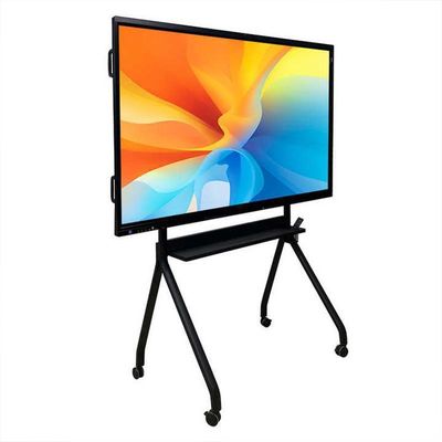 65 Zoll interaktiver Touchscreen Whiteboard 4K Bildschirmplatten Smart Display mit Infrarot 10/20 Punkten und Android 13.0