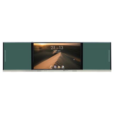 75 Zoll interaktives Smart Digital Blackboard mit integrierter Sprach-/Gesichtserkennung/KI-Kamera, Android/Windows-System