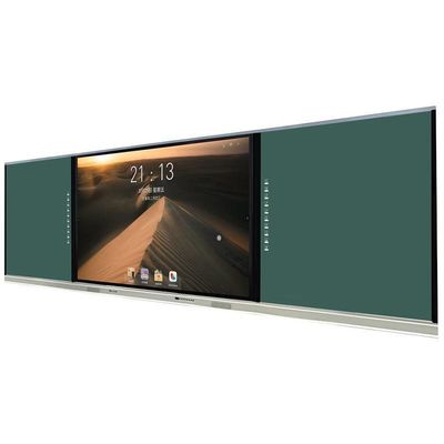 75 Zoll interaktives Smart Digital Blackboard mit integrierter Sprach-/Gesichtserkennung/KI-Kamera, Android/Windows-System