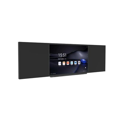 75" Smart Digital Blackboard Infrarot 40 Kontakte Interaktive Schulklassenzimmer Lehre Whiteboard mit Löschmittelzubehör