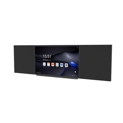 75" Smart Digital Blackboard Infrarot 40 Kontakte Interaktive Schulklassenzimmer Lehre Whiteboard mit Löschmittelzubehör