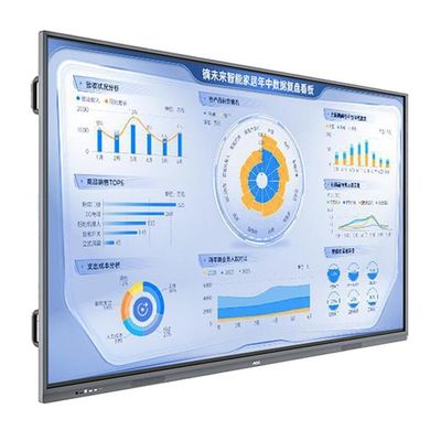 Interaktives Whiteboard für Schulklassenzimmer Touchscreen-Präsentationsbrett mit Lebensdauer ≥50000 Stunden und einfacher Installation